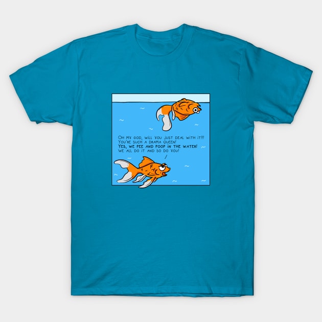 Aquarium T-Shirt by Otterlyalice